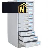 Tủ sắt sơn tĩnh điện gồm 10 ngăn kéo TU10F